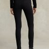 Vaqueros ajustados Ralph Lauren Tompkins negros para mujer Vaqueros ajustados Ralph Lauren Tompkins negros para mujer