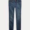 Vaqueros ajustados Ralph Lauren Tompkins para mujer en color índigo oscuro Vaqueros ajustados Ralph Lauren Tompkins para mujer en color índigo oscuro