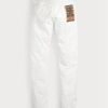 Vaqueros blancos Ralph Lauren Slim Fit Whitestone para hombre