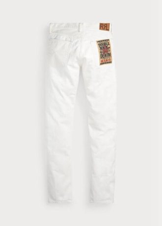 Vaqueros blancos Ralph Lauren Slim Fit Whitestone para hombre