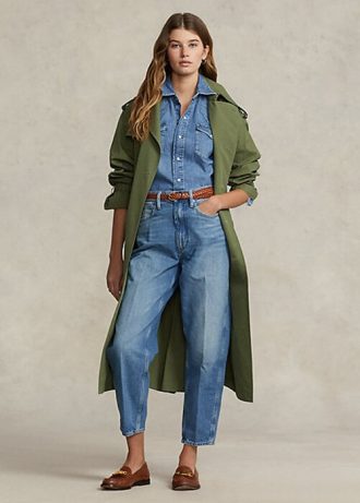 Vaqueros de punto Ralph Lauren Cambree de mujer de color azul marino