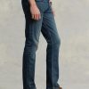 Vaqueros elásticos de alto rendimiento Ralph Lauren Sullivan para hombre en azul