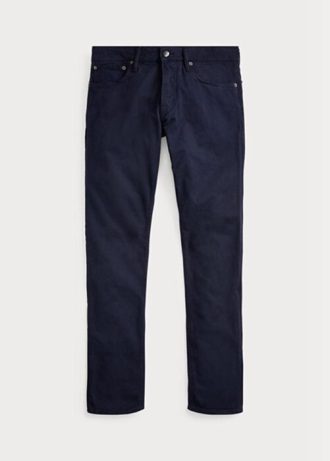 Vaqueros elásticos de corte ajustado Ralph Lauren para hombre en color azul marino