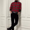 Vaqueros negros de terciopelo elástico de corte slim Ralph Lauren para hombre Vaqueros negros de terciopelo elástico de corte slim Ralph Lauren para hombre