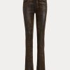 Vaqueros Ralph Lauren 160 Slim marrones para mujer Vaqueros Ralph Lauren 160 Slim marrones para mujer