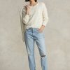 Vaqueros Ralph Lauren Avery para mujer de AZURE Vaqueros Ralph Lauren Avery para mujer de AZURE