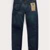 Vaqueros Ralph Lauren Bayview Selvedge de corte alto y corte slim para hombre en azul Vaqueros Ralph Lauren Bayview Selvedge de corte alto y corte slim para hombre en azul