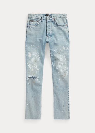 Vaqueros Ralph Lauren de corte recto para mujer de AZURE