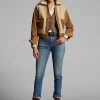 Vaqueros rectos vintage elásticos Ralph Lauren azules para mujer Vaqueros rectos vintage elásticos Ralph Lauren azules para mujer