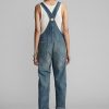 Vestido tipo peto vaquero reparado Ralph Lauren para mujer