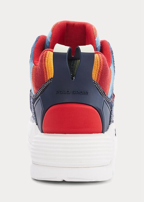 Zapatillas altas multicolor Ralph Lauren PS100 con estampado múltiple para hombre Zapatillas altas multicolor Ralph Lauren PS100 con estampado múltiple para hombre