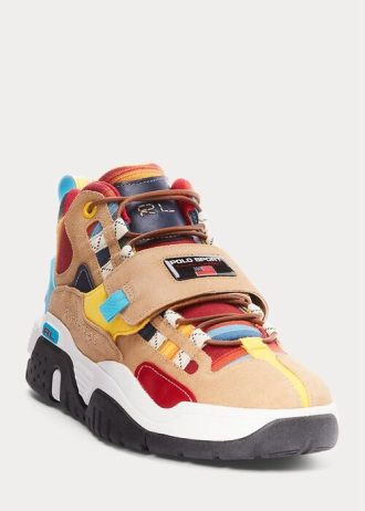 Zapatillas altas multicolor Ralph Lauren PS100 Ombré para hombre Zapatillas altas multicolor Ralph Lauren PS100 Ombré para hombre