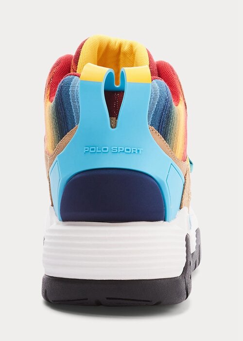 Zapatillas altas multicolor Ralph Lauren PS100 Ombré para hombre Zapatillas altas multicolor Ralph Lauren PS100 Ombré para hombre