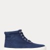 Zapatillas altas Ralph Lauren Bryn para mujer en color azul marino Zapatillas altas Ralph Lauren Bryn para mujer en color azul marino