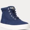 Zapatillas altas Ralph Lauren Bryn para mujer en color azul marino Zapatillas altas Ralph Lauren Bryn para mujer en color azul marino