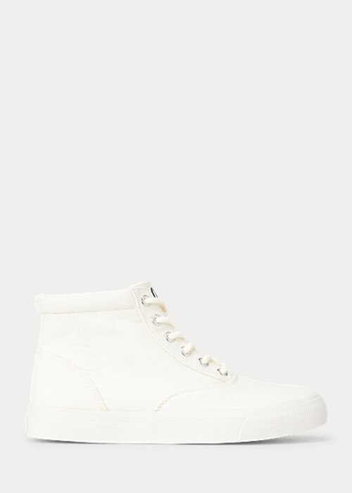 Zapatillas altas Ralph Lauren Bryn para mujer en color crema Zapatillas altas Ralph Lauren Bryn para mujer en color crema