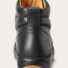 Zapatillas altas Ralph Lauren Jaemyn de piel de becerro negras para hombre Zapatillas altas Ralph Lauren Jaemyn de piel de becerro negras para hombre