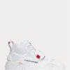 Zapatillas altas Ralph Lauren PS100 blancas para hombre Zapatillas altas Ralph Lauren PS100 blancas para hombre