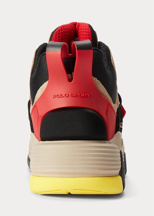Zapatillas altas Ralph Lauren PS100 marrones para hombre Zapatillas altas Ralph Lauren PS100 marrones para hombre