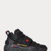 Zapatillas altas Ralph Lauren PS100 negras para hombre Zapatillas altas Ralph Lauren PS100 negras para hombre
