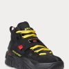 Zapatillas altas Ralph Lauren PS100 negras para hombre Zapatillas altas Ralph Lauren PS100 negras para hombre