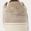 Zapatillas bajas Ralph Lauren Court de ante color caqui para hombre Zapatillas bajas Ralph Lauren Court de ante color caqui para hombre