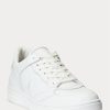 Zapatillas blancas Ralph Lauren Court para hombre Zapatillas blancas Ralph Lauren Court para hombre