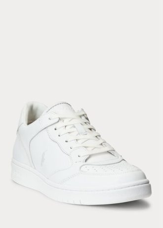 Zapatillas blancas Ralph Lauren Court para hombre