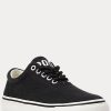 Zapatillas de lona Ralph Lauren Bryn negras para mujer Zapatillas de lona Ralph Lauren Bryn negras para mujer