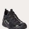 Zapatillas Ralph Lauren Adventure 300LT para hombre, color negro/negro