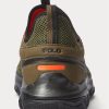 Zapatillas Ralph Lauren Adventure 300LT para hombre en color oliva