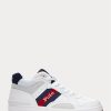 Zapatillas Ralph Lauren Court Mid Pro blancas para hombre