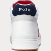 Zapatillas Ralph Lauren Court Mid Pro blancas para hombre