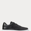 Zapatillas Ralph Lauren Court negras para hombre