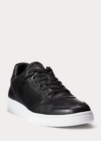 Zapatillas Ralph Lauren Court negras para hombre