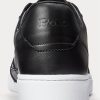 Zapatillas Ralph Lauren Court negras para hombre