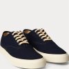 Zapatillas Ralph Lauren de lona índigo para hombre Zapatillas Ralph Lauren de lona índigo para hombre