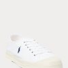 Zapatillas Ralph Lauren Essence 100 Canvas con puntera en blanco y azul marino para hombre Zapatillas Ralph Lauren Essence 100 Canvas con puntera en blanco y azul marino para hombre