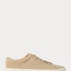 Zapatillas Ralph Lauren Jermain de ante beige para hombre Zapatillas Ralph Lauren Jermain de ante beige para hombre