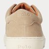 Zapatillas Ralph Lauren Jermain de ante beige para hombre Zapatillas Ralph Lauren Jermain de ante beige para hombre