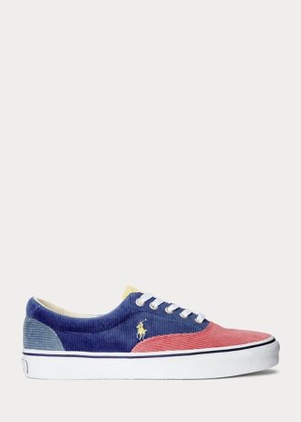 Zapatillas Ralph Lauren Keaton de pana con bloques de color multicolor para hombre Zapatillas Ralph Lauren Keaton de pana con bloques de color multicolor para hombre