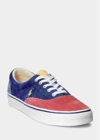 Zapatillas Ralph Lauren Keaton de pana con bloques de color multicolor para hombre Zapatillas Ralph Lauren Keaton de pana con bloques de color multicolor para hombre
