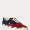 Zapatillas Ralph Lauren Keaton de pana con bloques de color multicolor para hombre