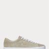 Zapatillas Ralph Lauren Longwood de ante color caqui para hombre