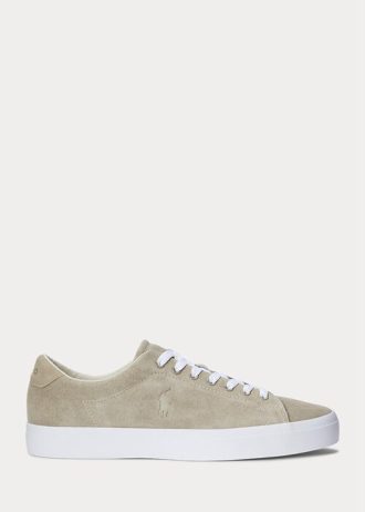 Zapatillas Ralph Lauren Longwood de ante color caqui para hombre Zapatillas Ralph Lauren Longwood de ante color caqui para hombre