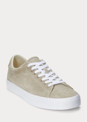 Zapatillas Ralph Lauren Longwood de ante color caqui para hombre Zapatillas Ralph Lauren Longwood de ante color caqui para hombre