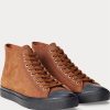 Zapatillas Ralph Lauren Mayport de ante marrón para hombre Zapatillas Ralph Lauren Mayport de ante marrón para hombre