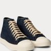 Zapatillas Ralph Lauren Mayport de lona índigo para hombre Zapatillas Ralph Lauren Mayport de lona índigo para hombre