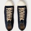 Zapatillas Ralph Lauren Mayport de lona índigo para hombre Zapatillas Ralph Lauren Mayport de lona índigo para hombre