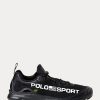 Zapatillas Ralph Lauren Polo Sport Tech Racer negras para mujer